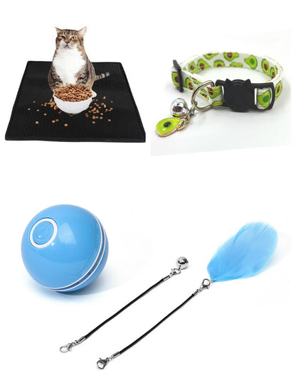 Smart Interactive LED Laser Ball - 360° Automatic Self-Rolling Toy