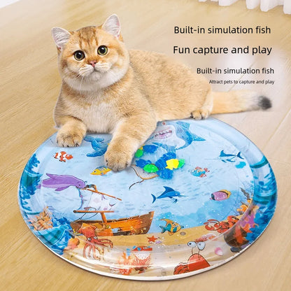 Instant Cooling Pet Mat - Pressure-Activated Chill Pad for Cats & Dogs