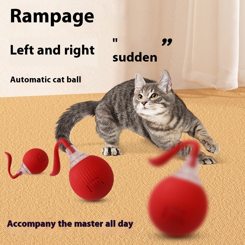 Smart Interactive Toy Ball - Interactive Teaser for Bored Cats
