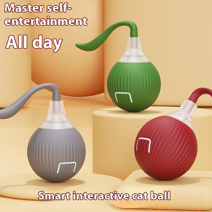 Smart Interactive Toy Ball - Interactive Teaser for Bored Cats