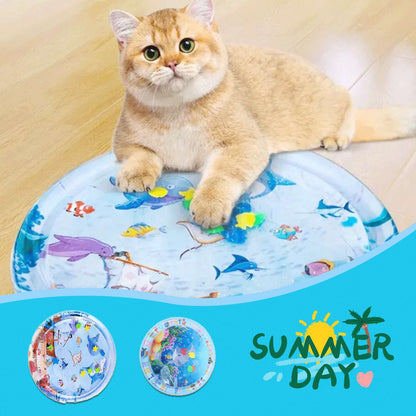 Instant Cooling Pet Mat - Pressure-Activated Chill Pad for Cats & Dogs